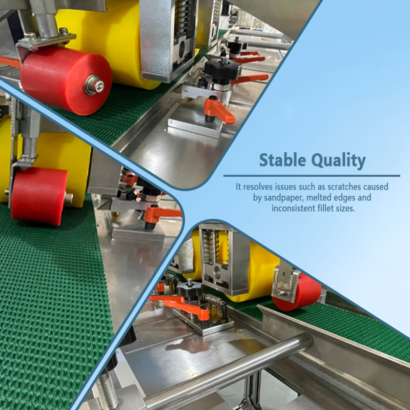 Semi-automatic Acrylic Sheet Edge Scraper | Automatic PMMA Plastic Sheet Edge Scraping and Trimming Equipment | Customization Available