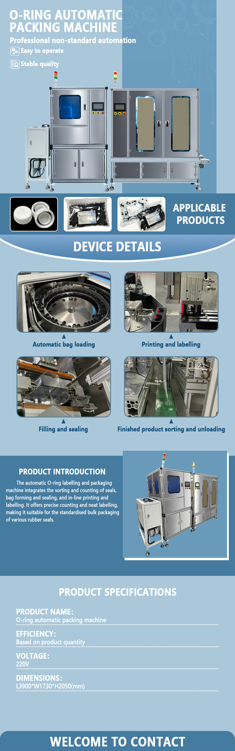 Automatic O-Ring Production Line | Fully Automatic O-Ring Molding, Inspection, and Assembly Line | Supports Non-Standard Customization Automatic O-Ring Production Line | Fully Automatic O-Ring Molding, Inspection, and Assembly Line | Supports Non-Standard Customization