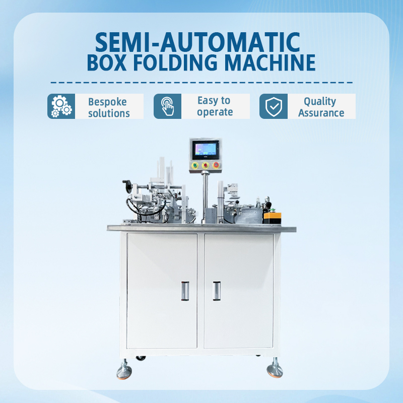 Semi-automatic paper box folding machine | Semi-automatic paper box forming and folding equipment | Customizable