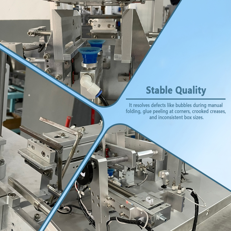 Semi-automatic paper box folding machine | Semi-automatic paper box forming and folding equipment | Customizable