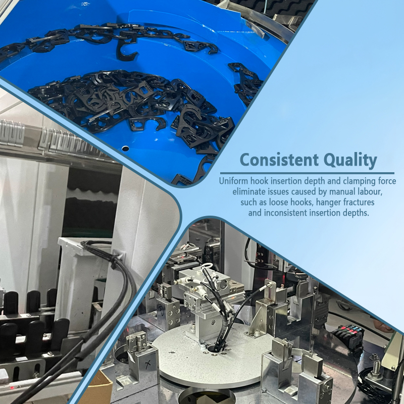 Automatic Single Hook Clothespin Assembly Machine | Fully Automatic Single Hook Clothespin Feeding, Positioning, and Assembly Equipment | Customizable