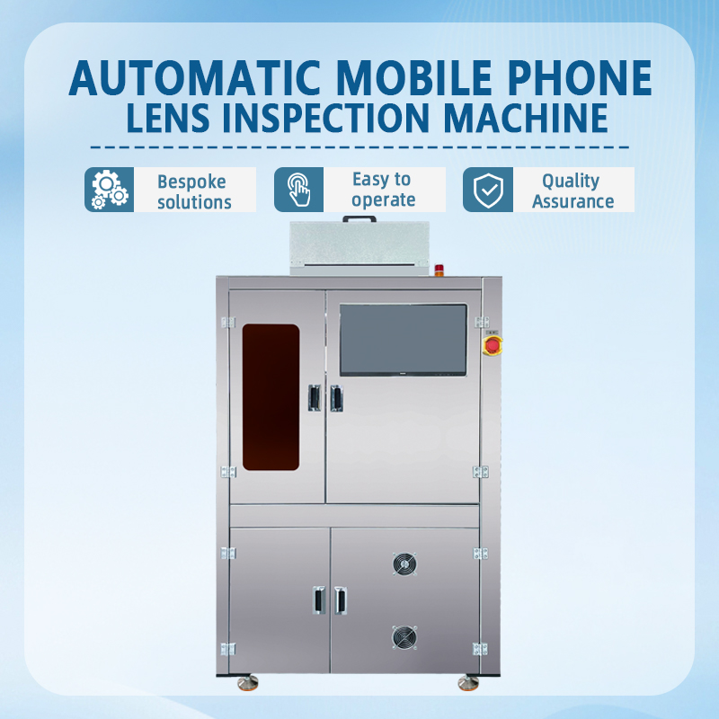 Automatic Mobile Phone Lens Inspection Machine | Fully Automatic High-Precision Visual Inspection Equipment for Mobile Phone Camera Lenses | Customizable