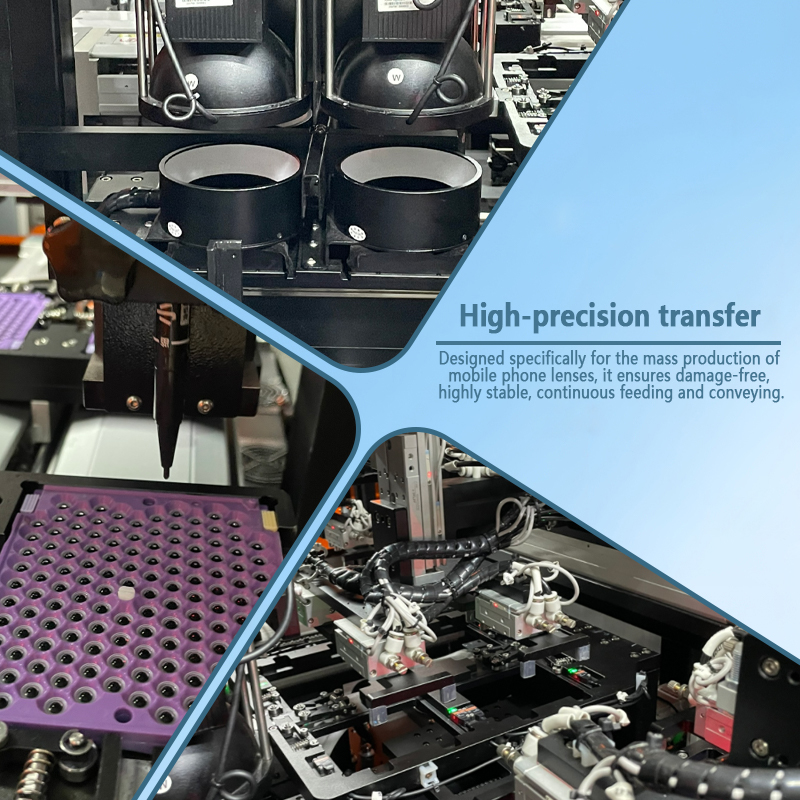 Automatic Mobile Phone Lens Inspection Machine | Fully Automatic High-Precision Visual Inspection Equipment for Mobile Phone Camera Lenses | Customizable