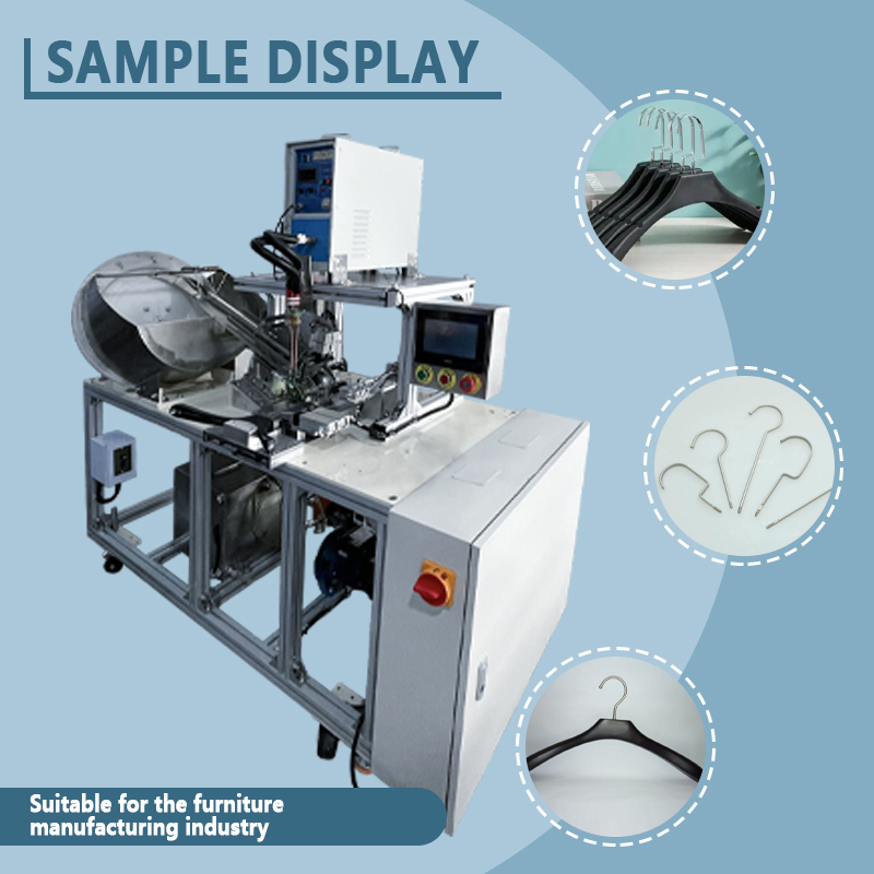 Semi-automatic hanger hook installation machine | Hanger hook assembly equipment | Plastic hanger hook installation machine | Customizable